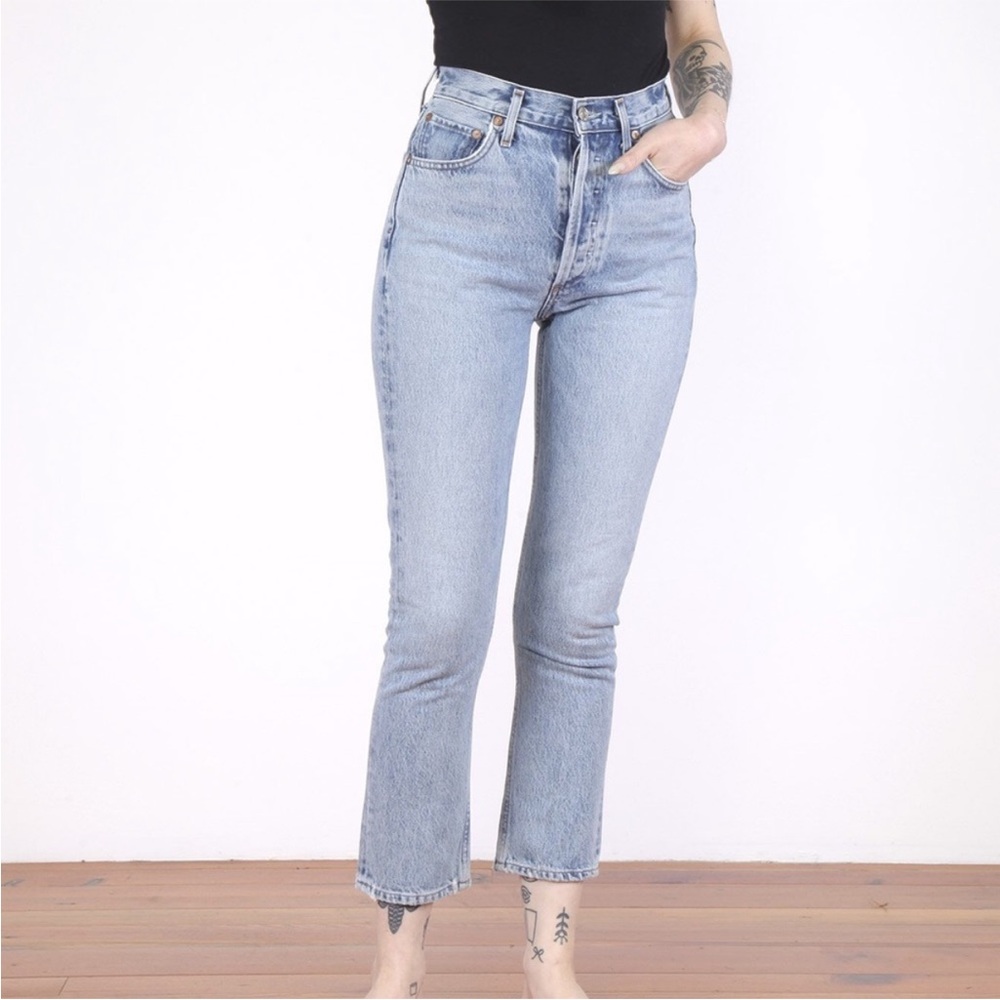 Agolde Light Blue Denim Jeans